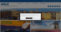 Desktop Screenshot of blogs.aace.org
